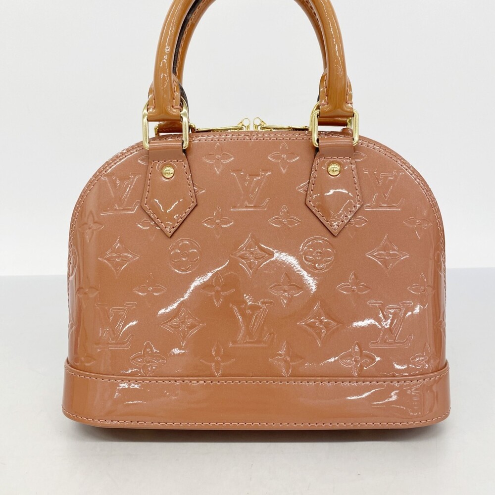 Louis Vuitton Vernis Alma BB Handbag M94769 Vieux Rose 2-Way Bag for Women - Picture 9 of 9